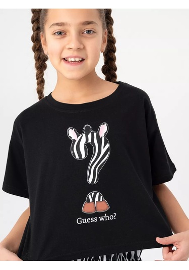 Sofia Trikotaz Pyjama %100 Pamuk 245045165 Siyah