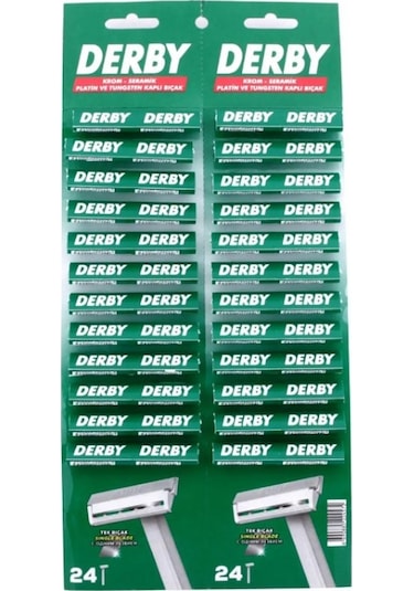 Derby Kullan-At Tıraş Bıçağı Kartela 16 x 48'li