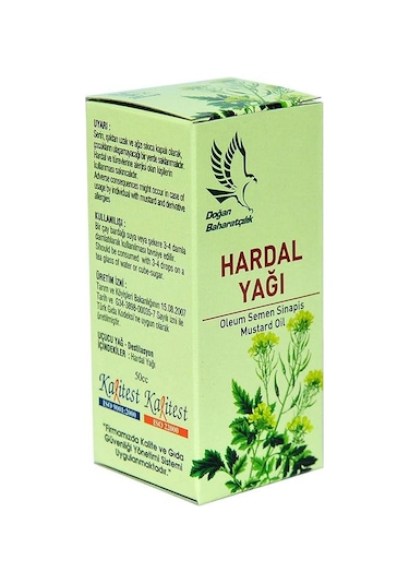 Doğan Baharatçılık Hardal Yağı 50 ML