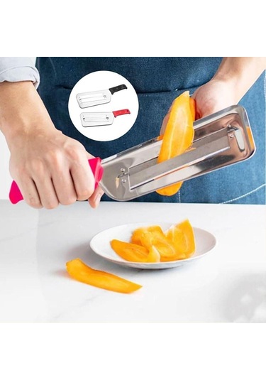 Çift Katmanlı Sebze Rendesi Rahat Sap Dilimleme Aletleri Pratik Rende Dilimleyici Yeşil