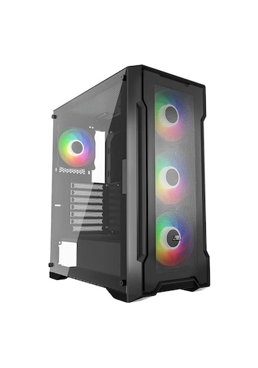 Powerboost PB-PS6849 B 650 W 80+ Bronze Gaming Mid-Tower Bilgisayar Kasası
