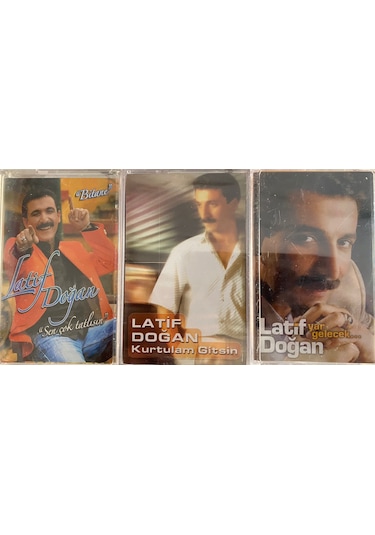 3 Farklı Çeşit Latif Doğan Kaset