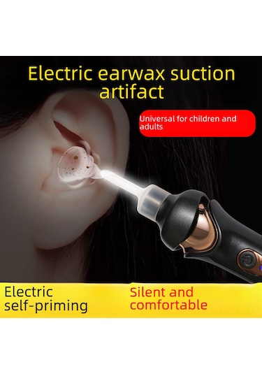 Hangfox Çocuklar İçin Parlak Fonsiyonu Taşınabilir Şarjlı Kulak Temizleme Seti, Profesyonel Ve Ev Kullanıma Uygun El Aletleri Yeni Fosfor Beyaz