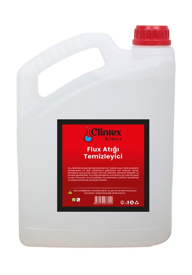 Clintex Kimya Flux Atığı Temizleyici 3 Lt