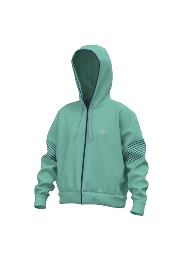 Mizuno Athletics Sweat Jacket Kadın Sweatshirt Gri