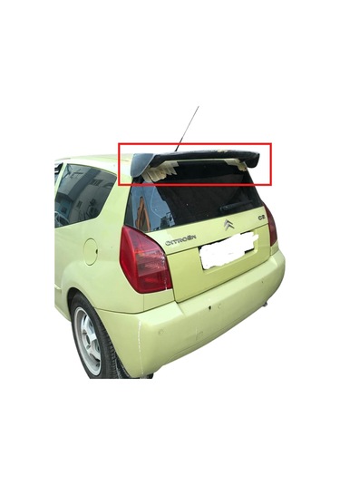 C2 Küçük Dtm Fiber Spoiler Boyasız Astarlı