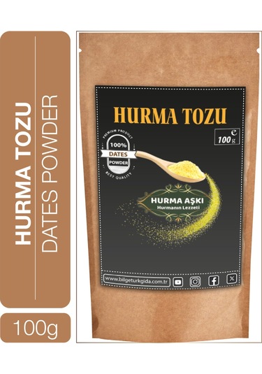 Hurma Aşkı Hurma Tozu 100 G