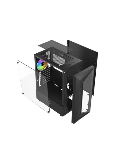 Gamepower Eclipse 4x120 Mm A-rgb Fan 500 W 80+ Bronze Atx Gaming Kasa