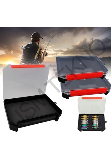 Rapala Jig Yem Lrf Kutusu Suni Yem Meps Kutusu 20.5x14x4 Siyah