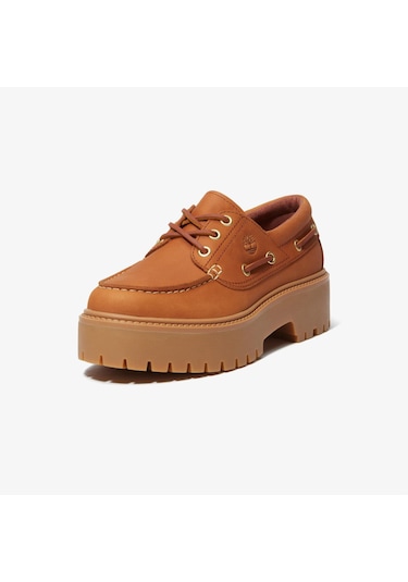 Timberland Stone Street Kadın Kahverengi Tekne Ayakkabısı Tb0a2gvfem71 Kahverengi