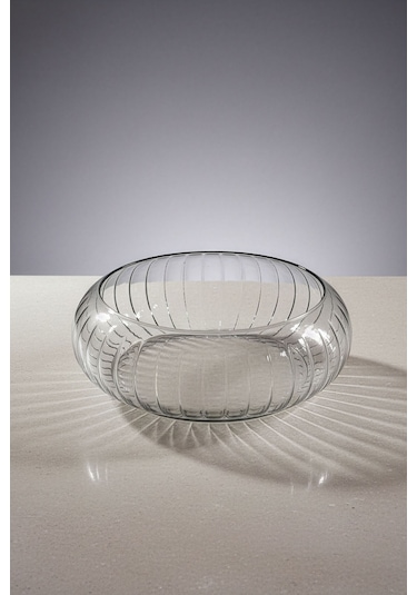 Rayan Glass Salata Ve Meyve Kasesi - Şeffaf