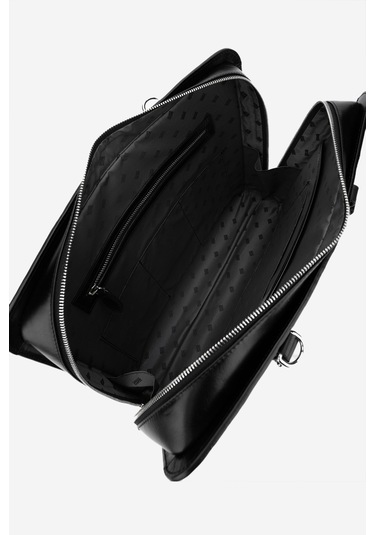 Valmenti Esimo Erkek Siyah Hakiki Deri El Çantası 301 3013 Erk Canta Y24 Siyah