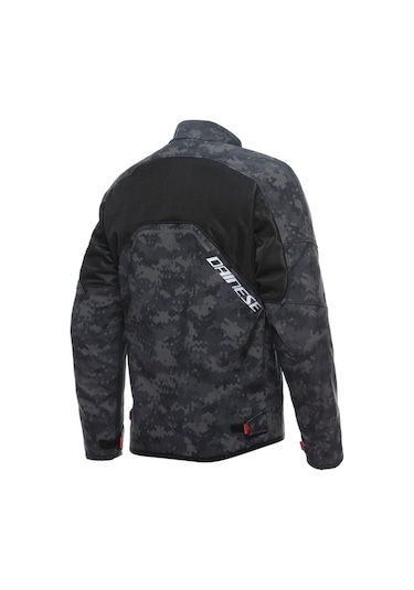 Dainese Ignite Air Tex Ceket Camo Gri Siyah