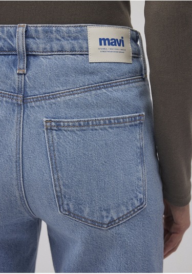 Mavi - Cindy Açık Mavi Street Jean Pantolon 100277-86392 Mavi