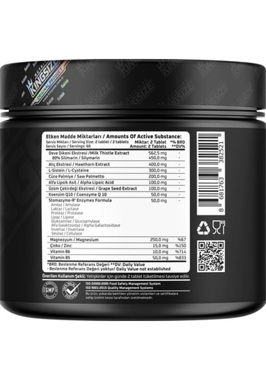 Kingsize Nutrition On Cycle 120 Tablet