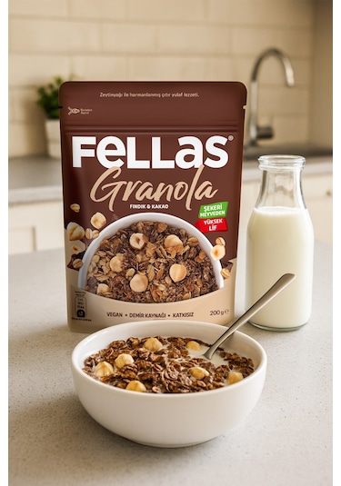 Fellas Granola - Fındıklı & Kakaolu 200 gr