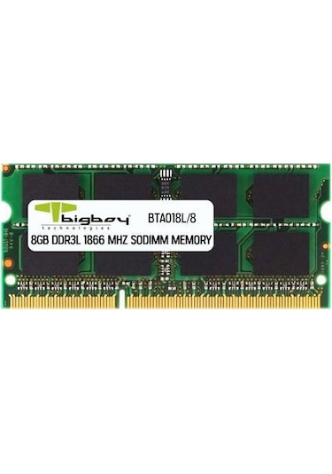 Bigboy BTA018L/8 8 GB DDR3L 1866 MHz CL13 Mac Uyumlu Notebook Bellek