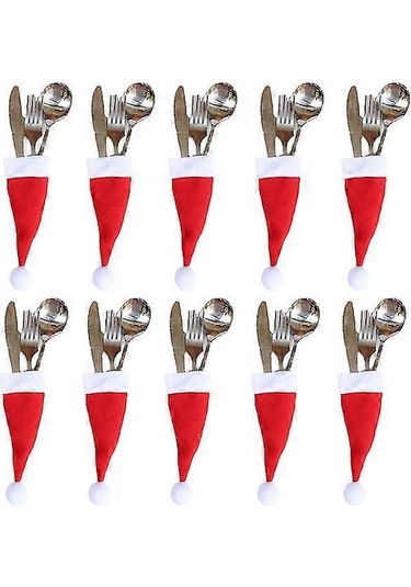 10 Adet Çatal Bıçak Takımı Askısı Çanta Şapka Süslemeleri Mutfak Aksesuarları Ev Dekorasyonu 2023 Süsleri Diğer