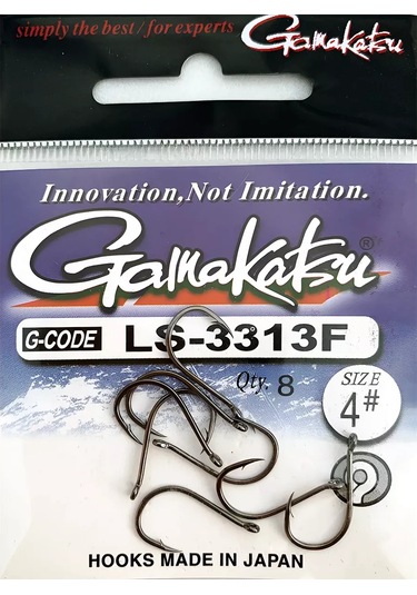 Krucok Rybolovnyj Gamakatsu Ls 3313 No. 4 Sazan Kancaları. Japonistan 225765403
