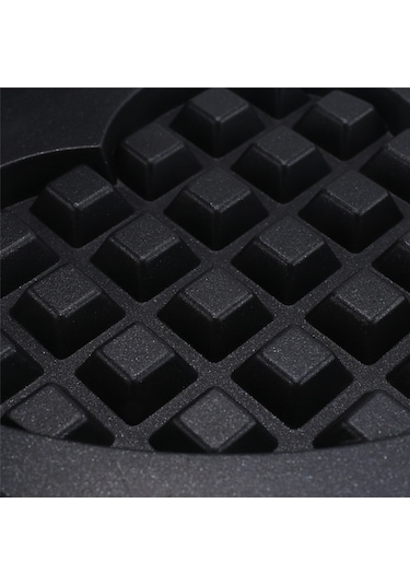 Mini Elektrikli Waffle Makinesi Kahvaltı Waffle Makinesi Abd Fişi Kırmızı