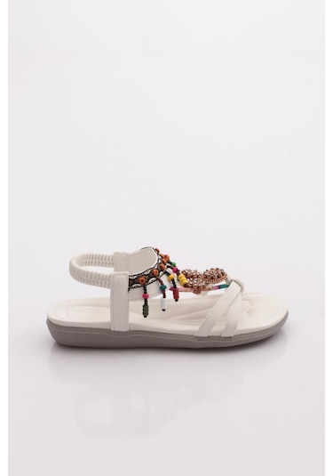 Guja 24y124 Çocuk Sandalet Beyaz