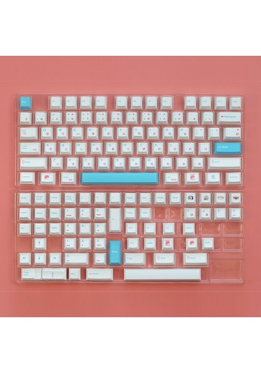 Homyl 135 Keys Pbt Keycaps Mekanik Klavye Için Cherry Mx Japonca