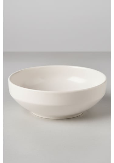 6 Kişilik Nodric Kenar Toledo Çorba Kasesi Konik 13cm Krem Rengi