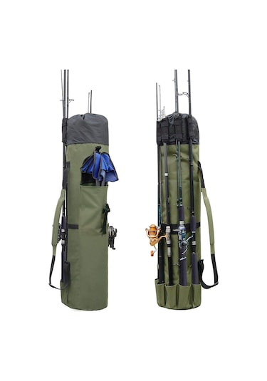 Balıkçılık Ekipmanları Çantası Oxford Olta Çantası Taşınabilir Yüksek Kapasiteli Olta Taşıma Organizatörü Açık Su Geçirmez Balıkçılık Araçları Saklama Çantası-fa1-