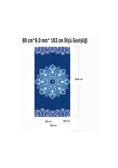 Tusi Yoga Matı Ve Pilates Minderi Nilüfer Çiçeği