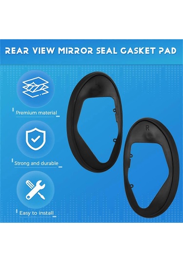 Mını Cooper R50 R52 R53 İçin Araba Kapısı Yan Ayna Contası Kauçuk Ped Sızdırmazlık Halkası - Mükemmel Uyum Ve Güvenilir Sızdırmazlık