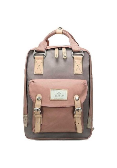 Tongxida 15.6 Dizüstü Bilgisayar Sırt Çantası, 32x42x13 Cm, Öğrenci/erkek Mekanı, Saplı, Pembe-gri Renk Pembe - Gri