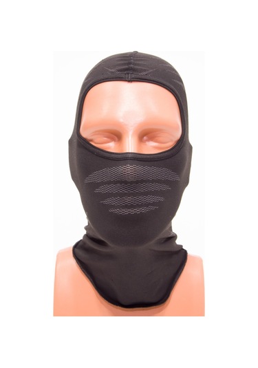 Dikişsiz Bisiklet-Motorsiklet Maskesi 53-57cm VAN RYSEL Meridyendukkan Siyah