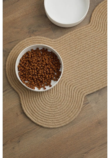 Ocean Home Textile Jüt Halat Çok Amaçlı Dekoratif İç Dış Kapı Önü Kemik Paspas73 x 43 CM