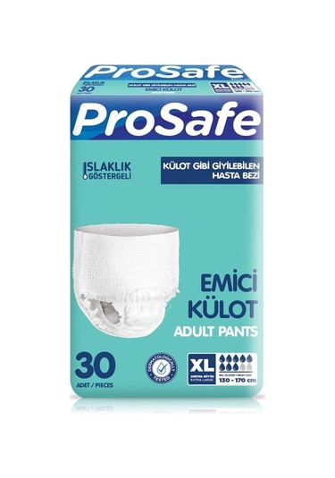 Pro Safe Tekstil Yüzeyli Külot XL 30'Lu
