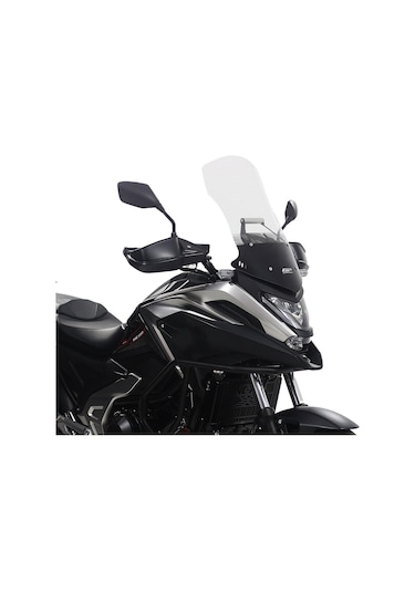 GP Kompozit Honda NC 750 X 2021-2024 Uyumlu Baskılı Tur Camı Şeffaf 59 cm