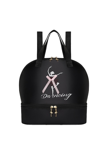 Suntek Bale Dans Sırt Çantası Sporları Seyahatleri İçin Siyah