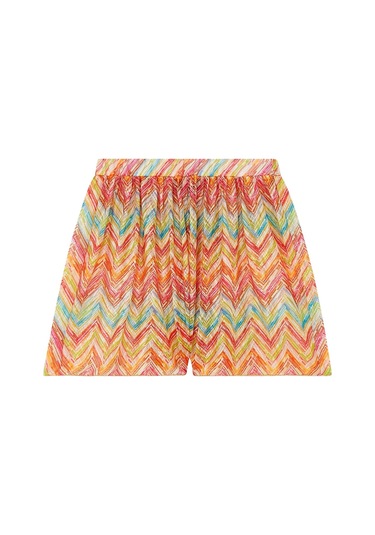 Missoni Chevron Desenli Şort Çok Renkli