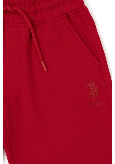 U.S. Polo Assn. Erkek Çocuk Kırmızı Örme Şort 50279633-VR171