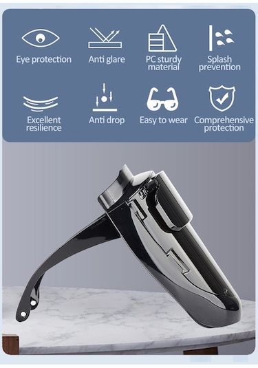 Hallow 180 Geniş Görüşlü Pc Kaynak Maskesi Siyah S