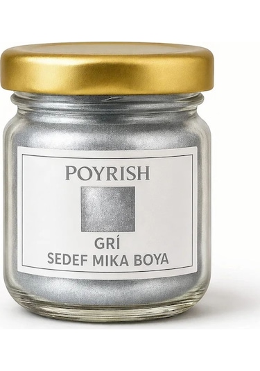 Gri Sedef Mika Boya 10 Gr. Çok Renkli