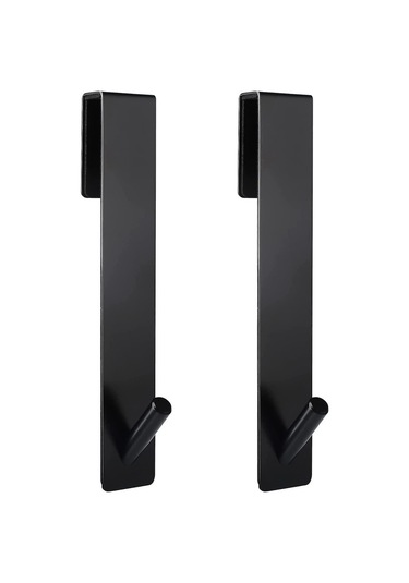 Duş Kapısı Kancaları 7 İnç Siyah 2'li Paket B