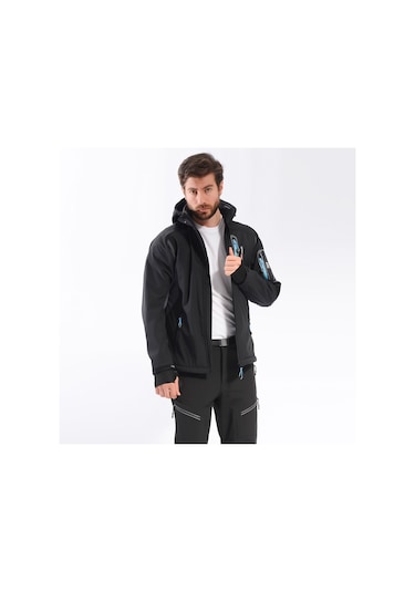 Freecamp Eagle Softshell Ceket-siyah-mavi Siyah