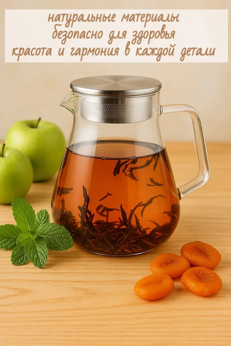 Cnglass 600 Ml Metal Kapakl Filtreli Demlik 164567025 Beyaz