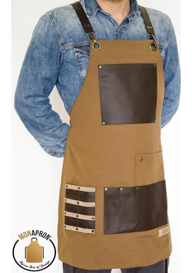 Kuaför Berber Barista Cafe Monapron Titian Önlük (236148447)