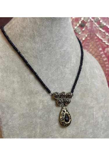 Safir Elmas Kolye 111