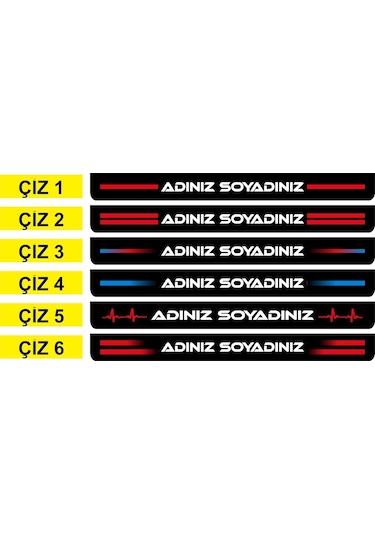 Kişiye Özel Isimli Motor Motosiklet Plakalık 1 Adet