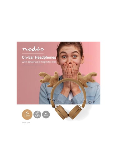 Nedis HPWD4000BN Animaticks Kulak Üstü Çocuk Kulaklığı