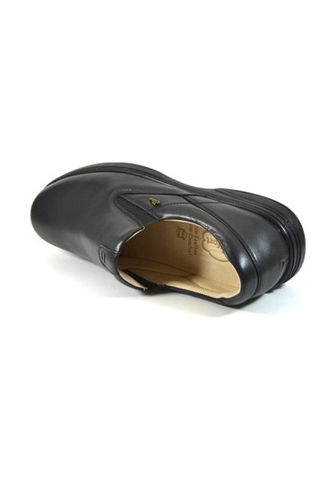 Dr. Comfort 7500 Siyah Deri Ortopedik Diyabetik Erkek Ayakkabı Siyah