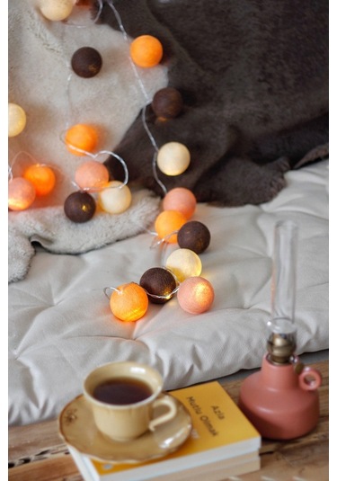 Passion Fruit Işıklı Top Dekoratif Aydınlatma