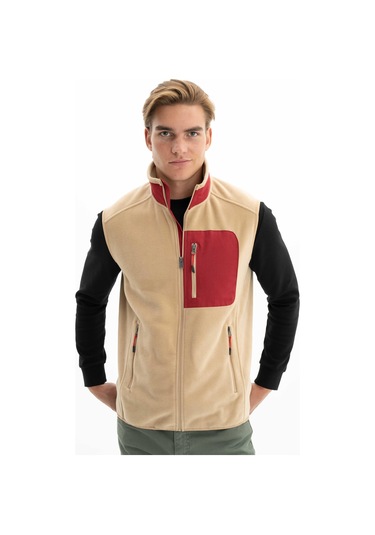 Arma Erkek Kışlık Softech Polar Relax Fit Tam Fermuar Yandan Cepli Baskısız Yelek K26424674101 Bej Arma Erkek Kışlık Softech Polar Relax Fit Tam Fermuar Yandan Cepli Baskısız Yelek K26424674101 Bej